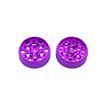 Travel Size Hard Top 55 mm Ultraviolet Five-Piece Herb Grinder