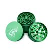 Large Size 63mm Slime Green Five-Piece Herb Grinder