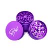 Large Size 63mm Ultraviolet Five-Piece Herb Grinder