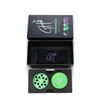 Travel Size Hard Top 55 mm Slime Green Five-Piece Herb Grinder