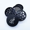 Travel Size Hard Top 55 mm Midnight Black Five-Piece Herb Grinder