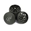 Travel Size Hard Top 55 mm Gray Five-Piece Herb Grinder