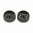 Travel Size Hard Top 55 mm Gray Five-Piece Herb Grinder