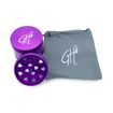 Large Size 63mm Ultraviolet Five-Piece Herb Grinder