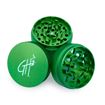 Travel Size Hard Top 55 mm Slime Green Five-Piece Herb Grinder