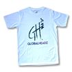 GlobalHeadz Custom Tagless White T-Shirt