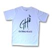 GlobalHeadz Custom Tagless White T-Shirt