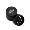 Travel Size Hard Top 55 mm Midnight Black Five-Piece Herb Grinder